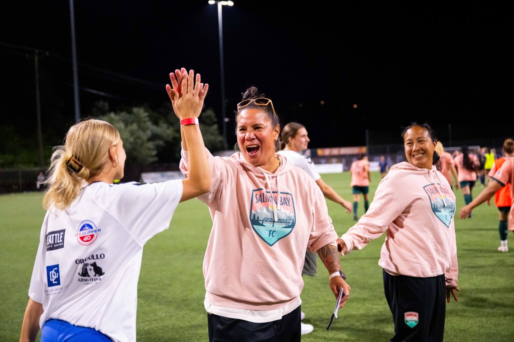 Salmon Bay FC plays Minnesota Aurora FC in a USL W national semifinal match in Seattle, WA